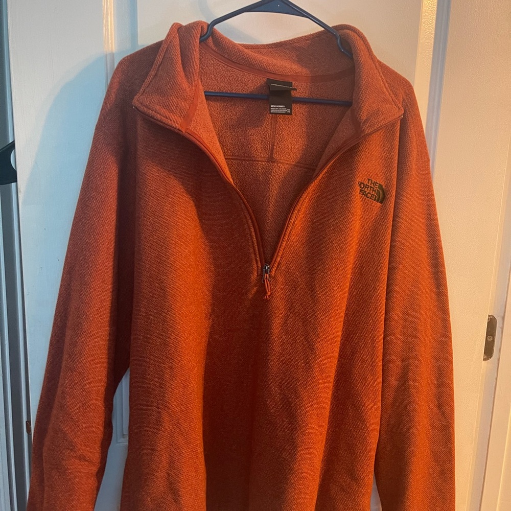 The North Face Burnt Orange Fleece Jacket